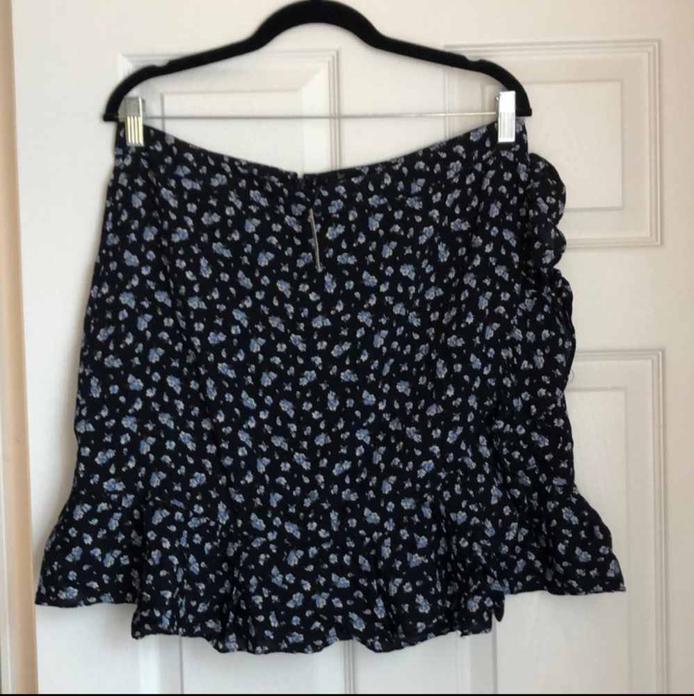Madewell wrap skirt
